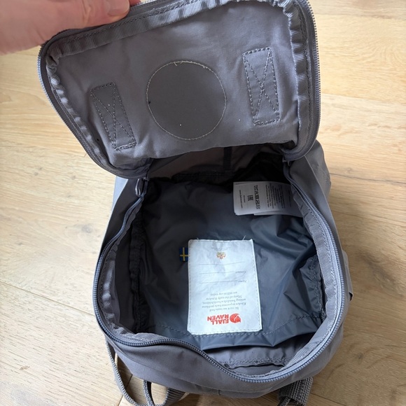 FJALLRAVEN Kanken Mini Backpack Flint Gray Small Bag Daypack School NWOT *L9 main image 4
